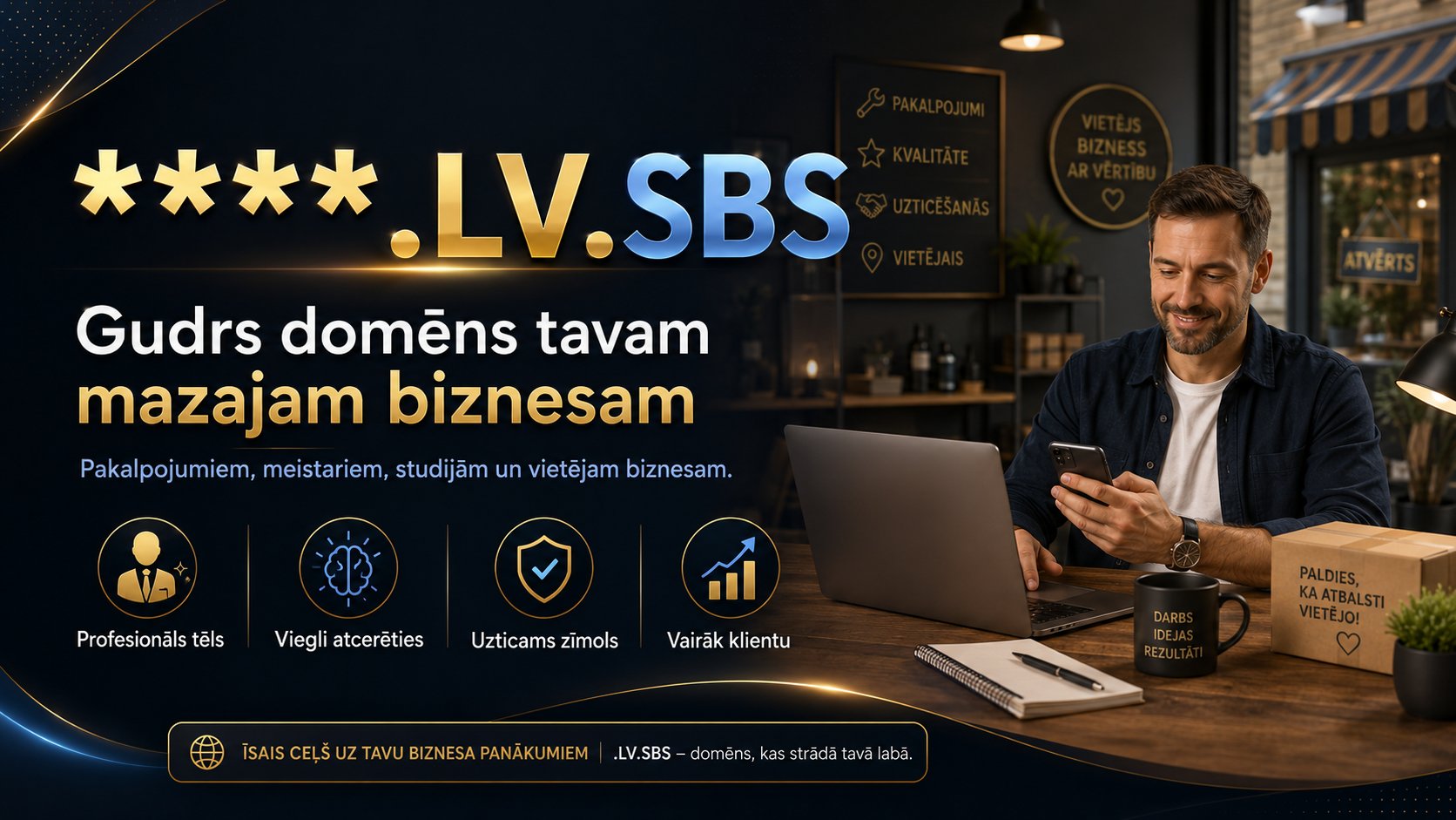 Promotional banner for lv.sbs